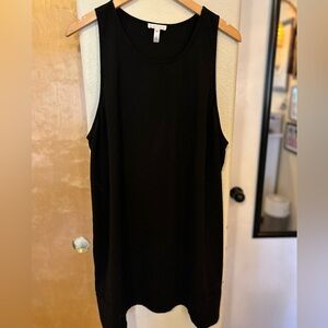 Nordstrom Leith Classic black shift dress LBD